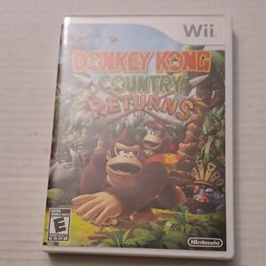 4/$80 Wii Donkey Kong Country Returns - Video Game